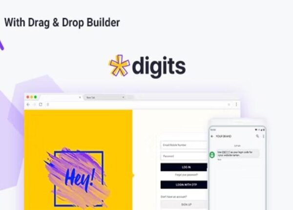 Digits  – WordPress Mobile Number Signup and Login
