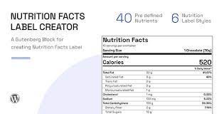 35-1-1.jpeg Nutrition Facts Label Creator (Gutenberg Block) - Image 1