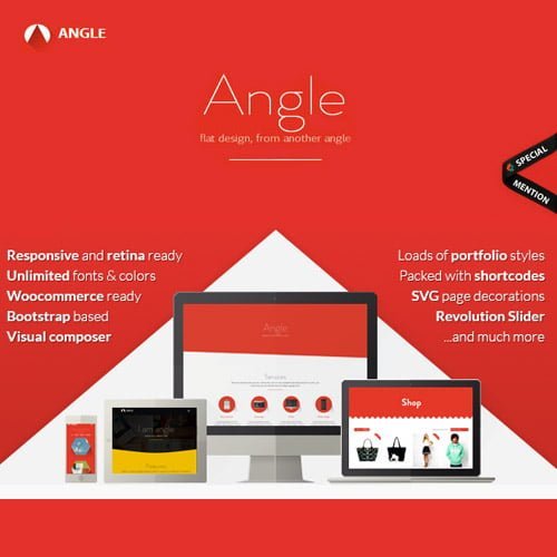 Angle-Flat-Responsive-Bootstrap-MultiPurpose-Theme.jpg Angle Flat Responsive Bootstrap MultiPurpose Theme - Image 1