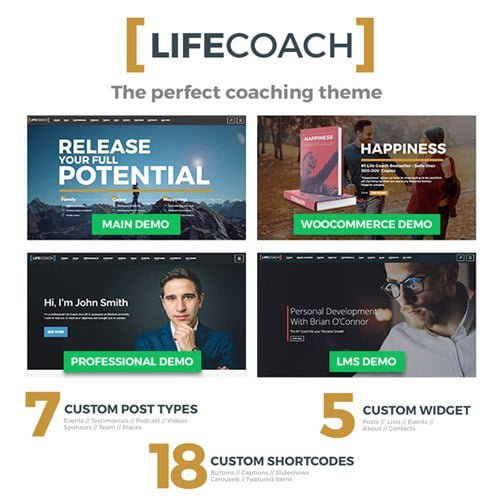 Life-Coach-WordPress-Theme.jpg Life Coach WordPress Theme - Image 1