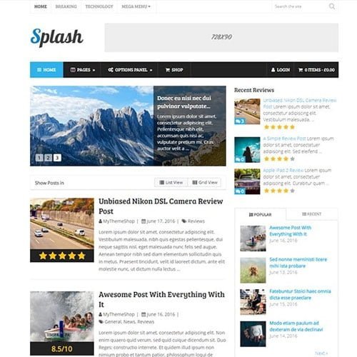 MyThemeShop-Splash-WordPress-Theme.jpg MyThemeShop Splash WordPress Theme - Image 1