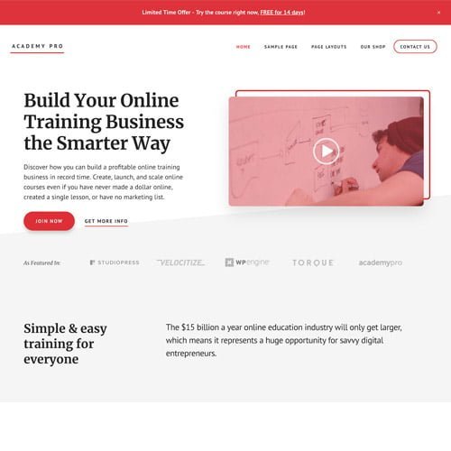 StudioPress-Academy-Pro-Genesis-WordPress-Theme.jpg StudioPress Academy Pro Genesis WordPress Theme - Image 1