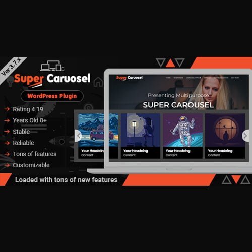 Super-Carousel.jpg Super Carousel - Responsive Wordpress Plugin - Image 1