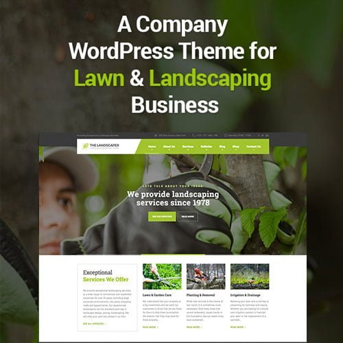 The-Landscaper-Lawn-Landscaping-WP-Theme.jpg The Landscaper - Lawn & Landscaping WP Theme - Image 1