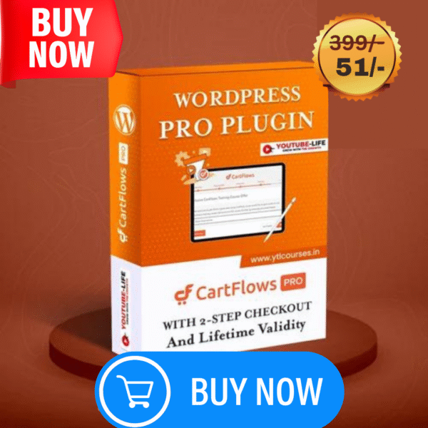 CartFlows Pro - Top Checkout and Upsell Plugin for wordpress (Lifetime Updates and all features unlocked)