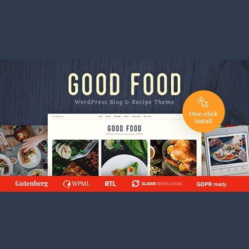 goodfood.jpg Good Food - Recipe Magazine & Culinary Blog Theme - Image 1