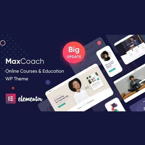 maxcoach.jpg MaxCoach - Online Courses, Personal Coaching & Education WP Theme - Image 1